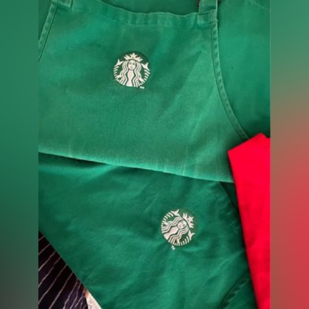 Starbucks Green Apron